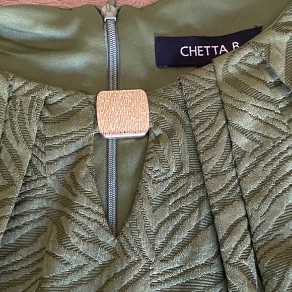 Chetta B Green Midi Dress - Picture 5 of 12